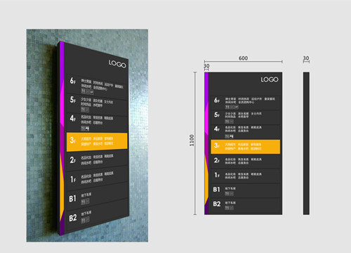 樓層索引牌設(shè)計